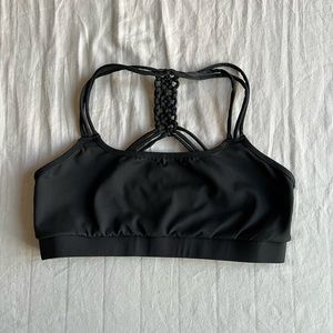 Mark Bell Slingshot Dragon Braid Bra Black